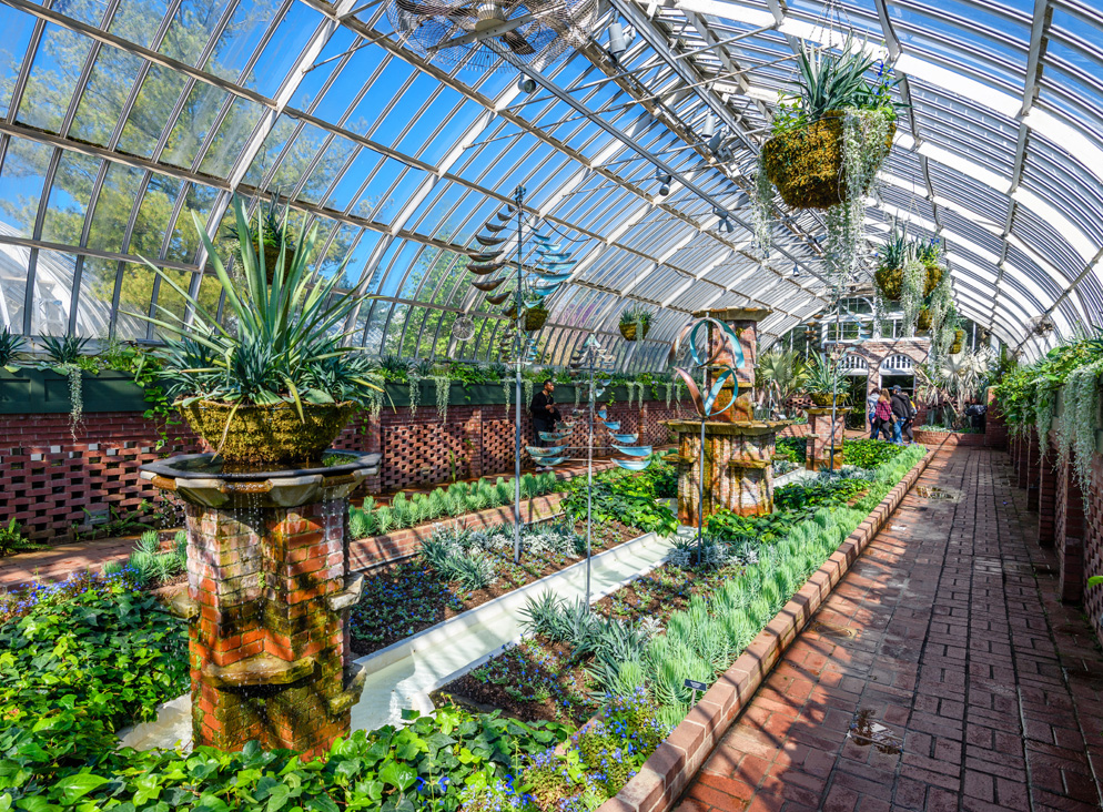 Phipps Conservatory and Botanical Gardens - Sunken Garden