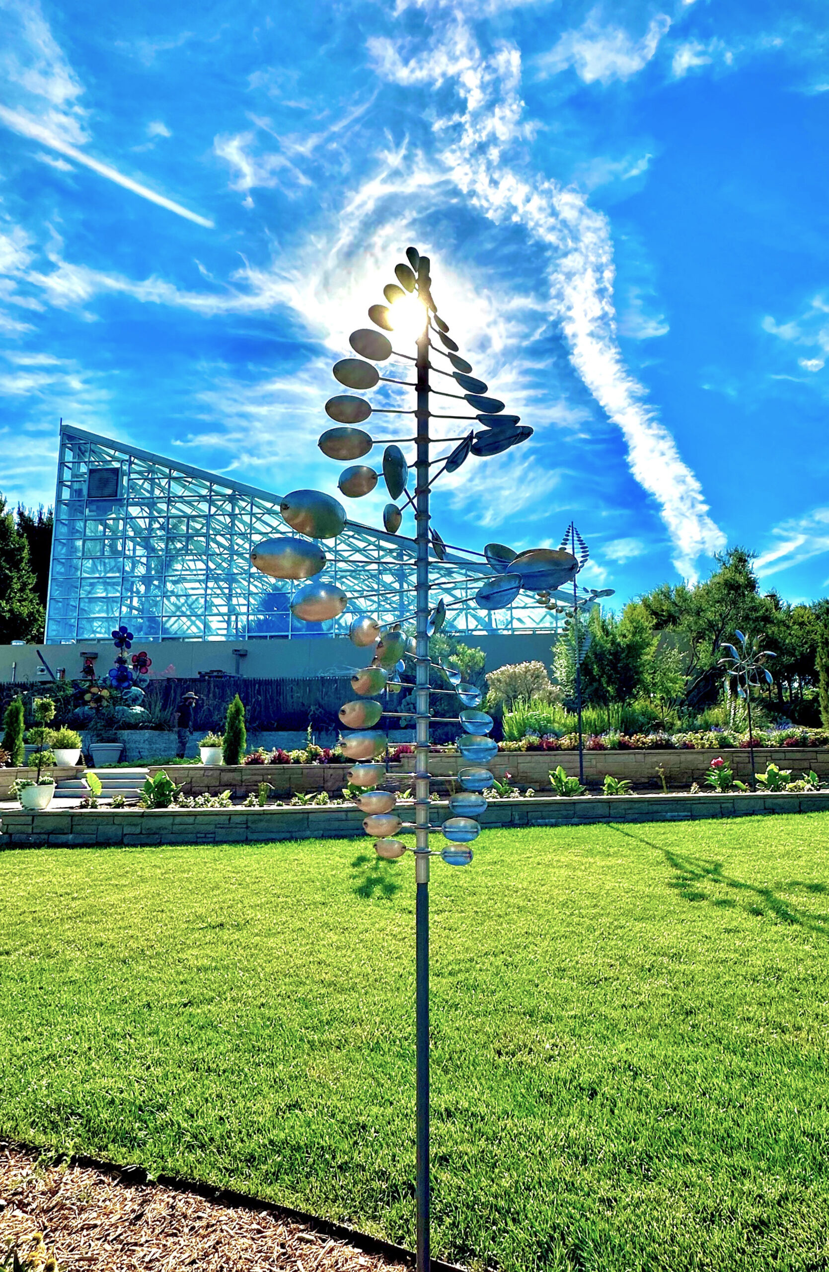 Whitaker Wind Sculpture Installs in CA and TX